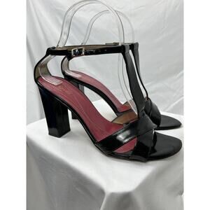 "Kate Spade New York" Black T Strap Heels Size 7B